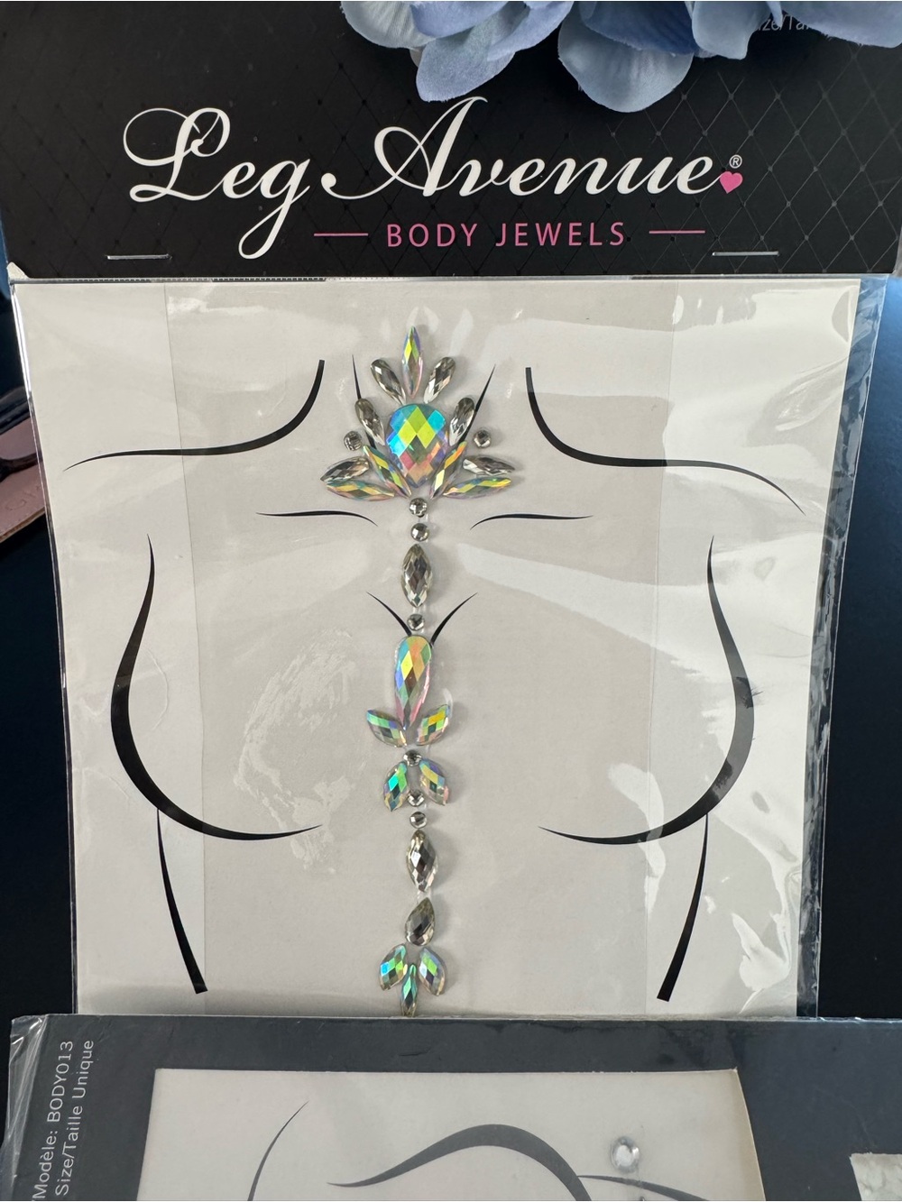 Aurora Borealis Leg Avenue Body Jewels